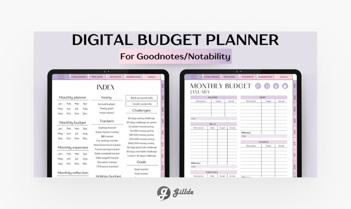 Goodnotes Budgeting Template Gillde 9