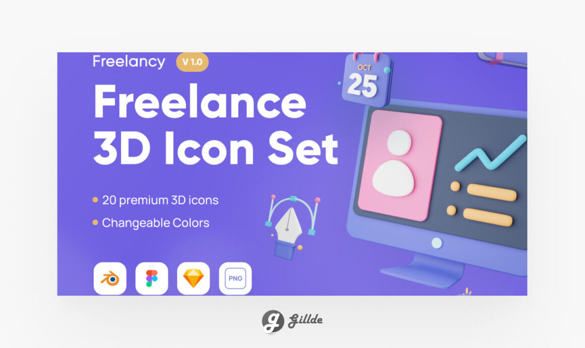 3D Icon Set