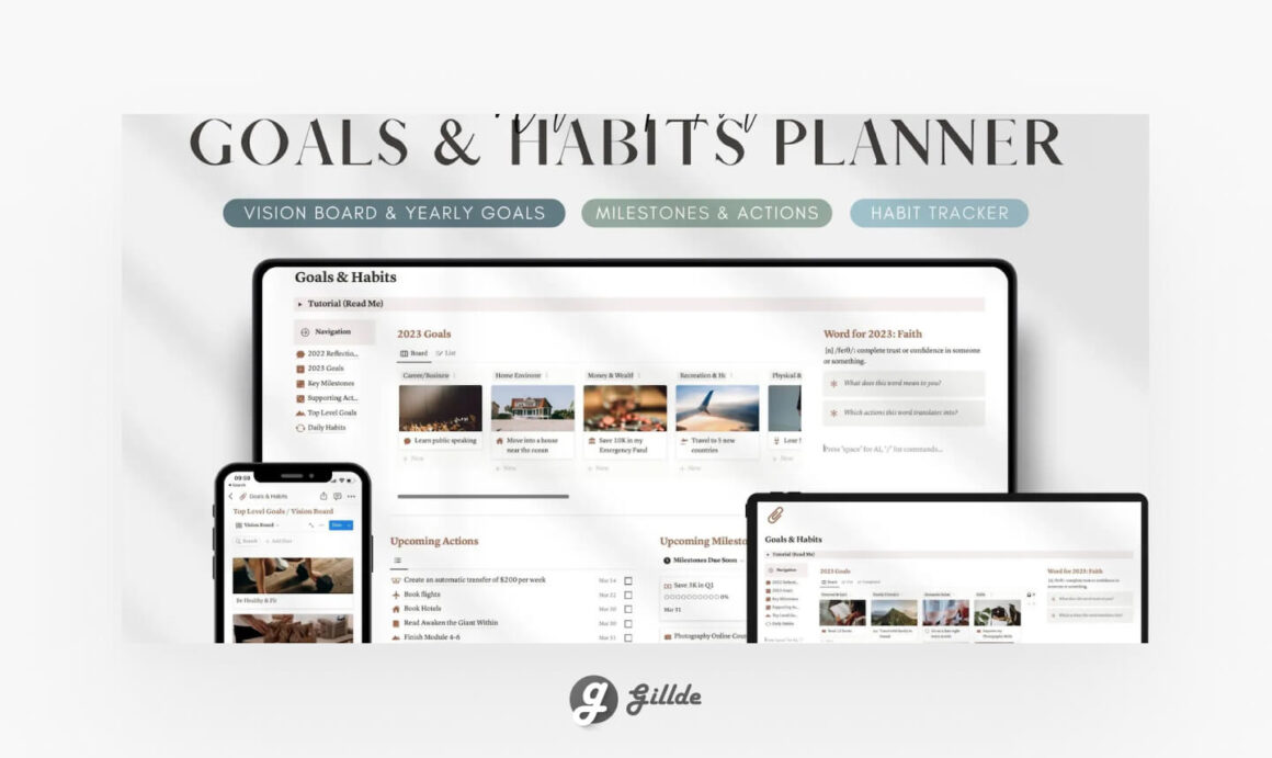 Notion Goal Planner Gillde 5