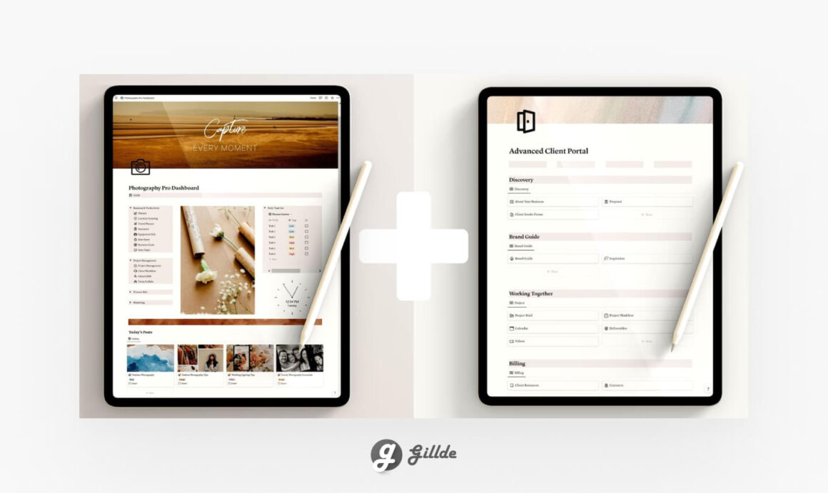 Notion Photography Templates Gillde 1