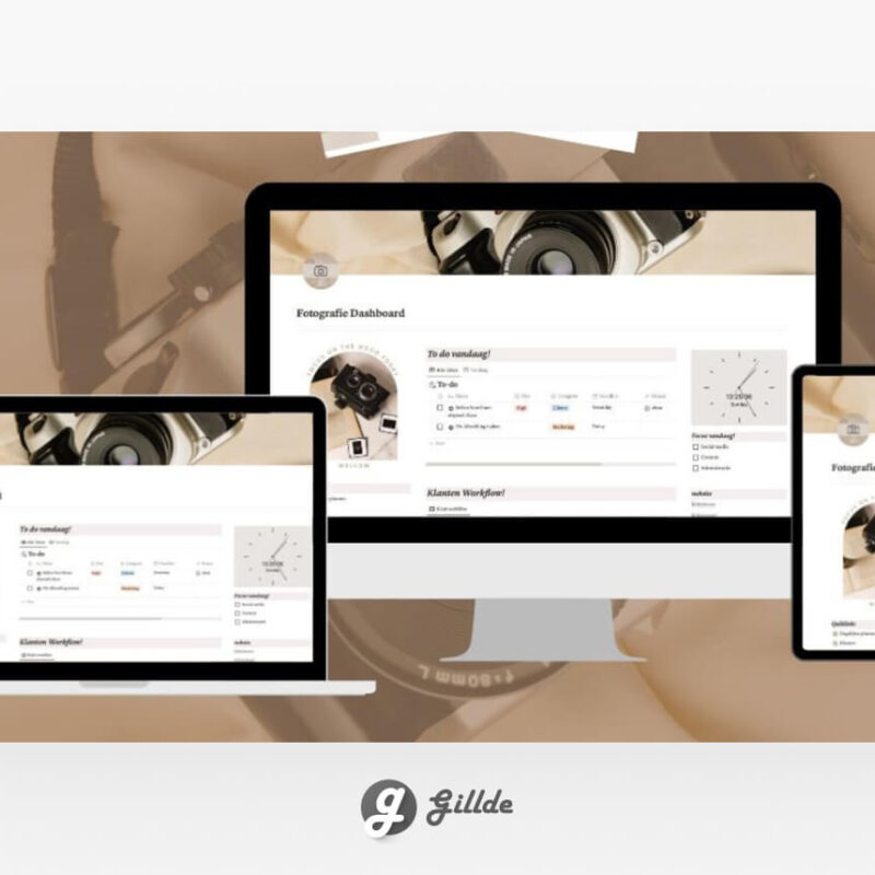 Notion Photography Template