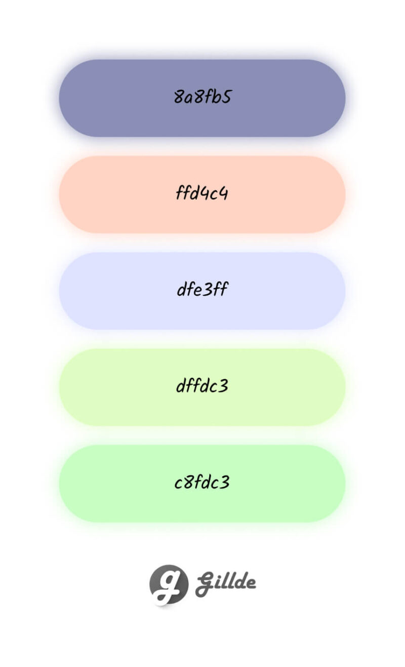 20 Dreamy & Mesmerizing Pastel Color Palettes and Hex Codes ...