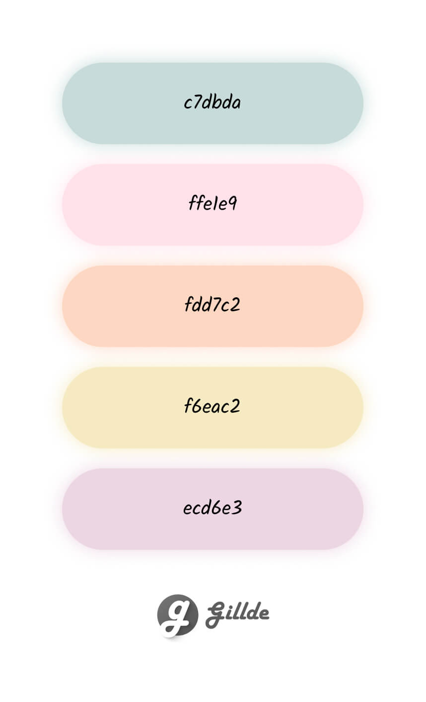 Timeless Tones Pastel Color Palette