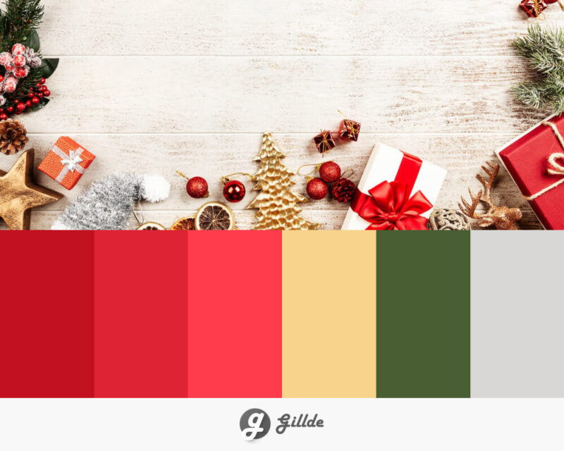 20 Stunning Christmas Color Palettes Inspiration & Productivity for