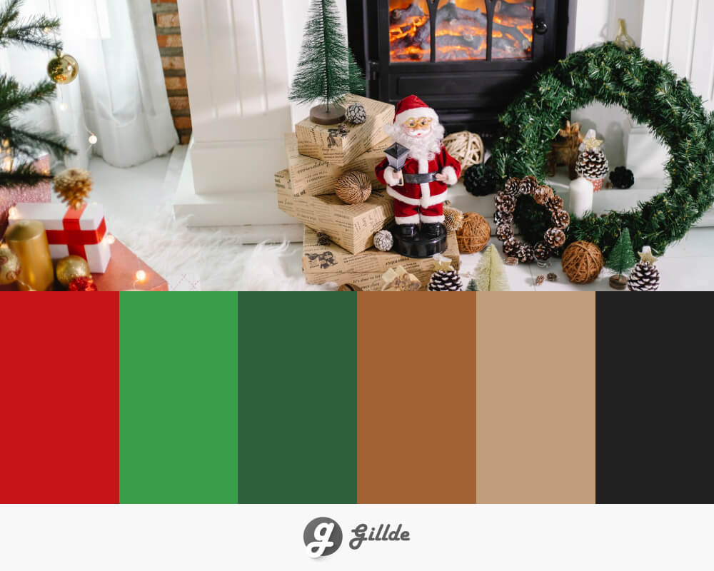 christmas color palette Gillde 17
