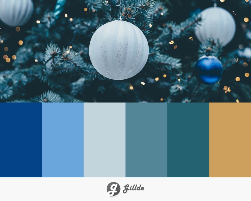 christmas color palette Gillde 2