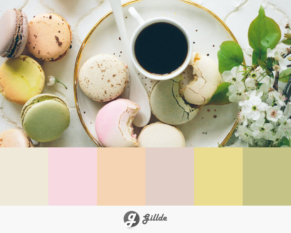 Cream and Pastels Color Palette