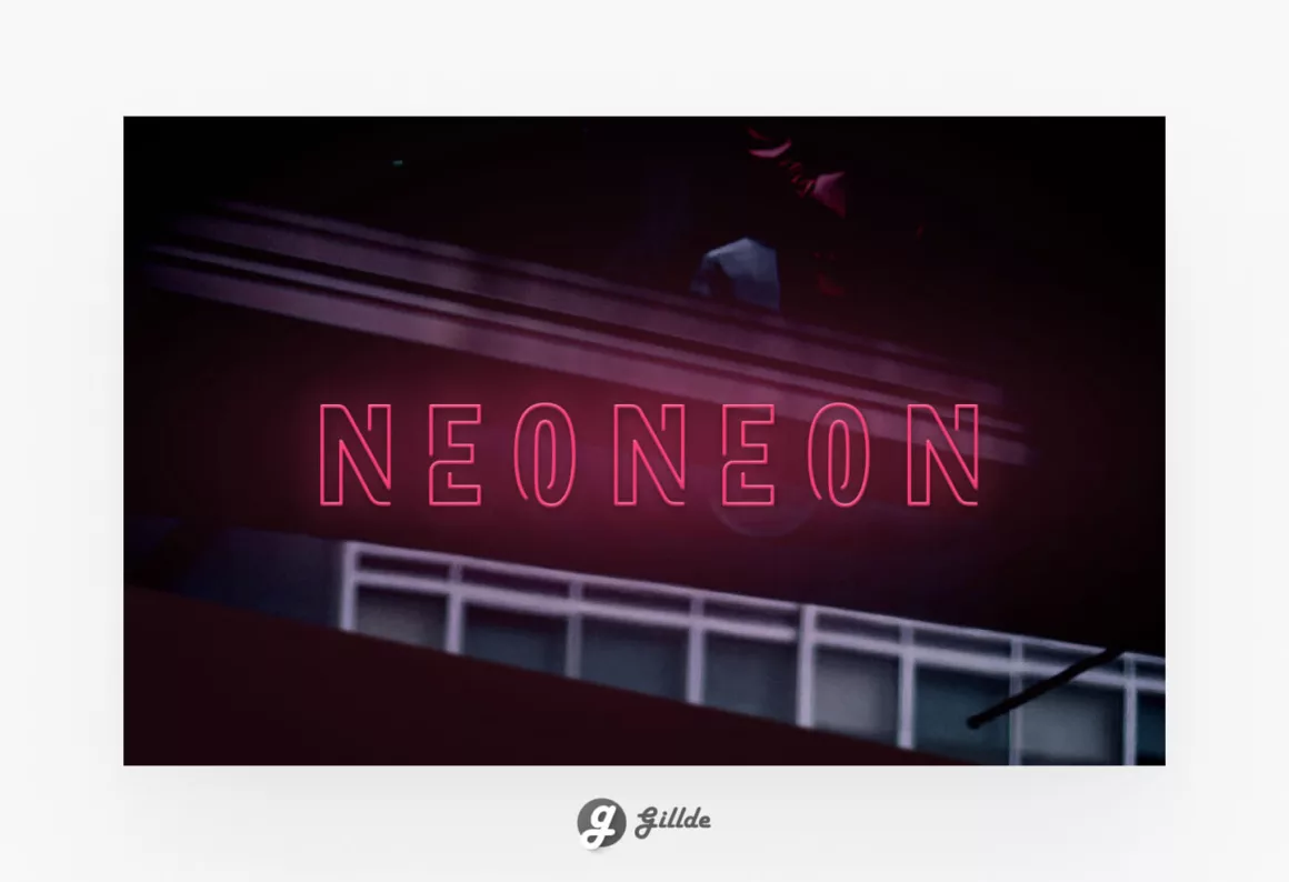 Free Neon Typeface