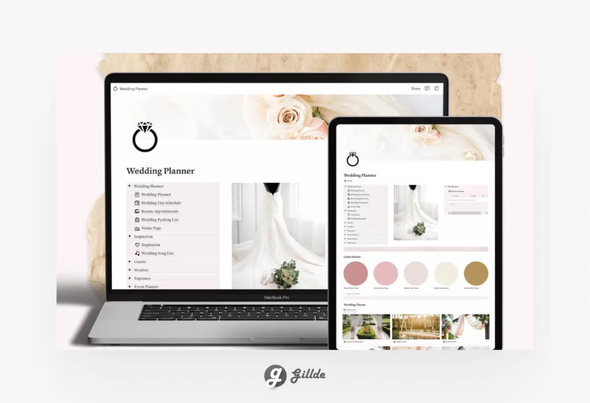 Notion Wedding Planning Template 