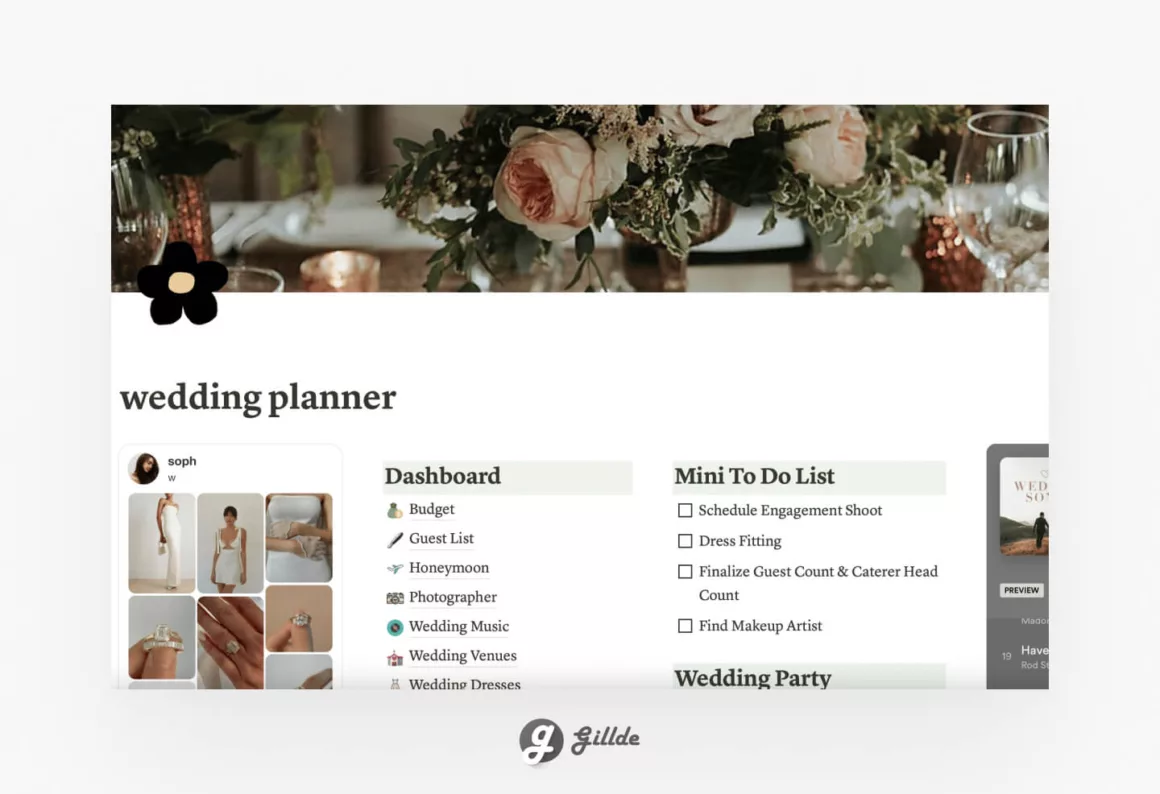 Wedding planner