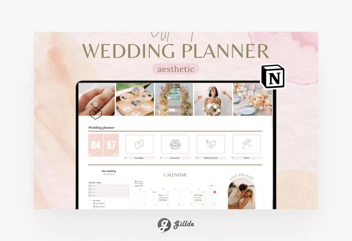 Wedding Planner Notion Template 