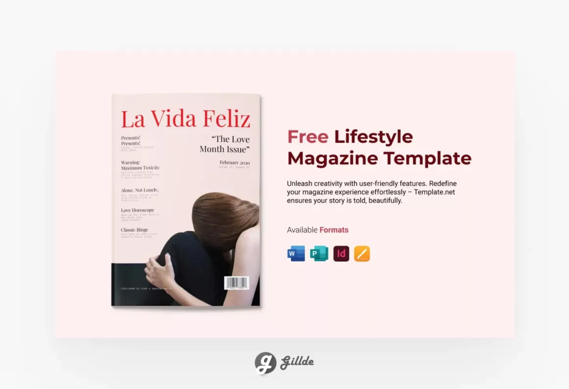 Free Lifestyle Magazine Template