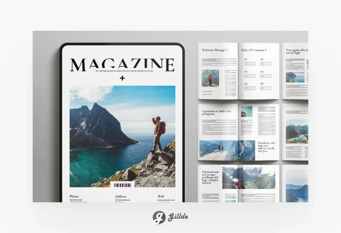 InDesign Magazine Templates