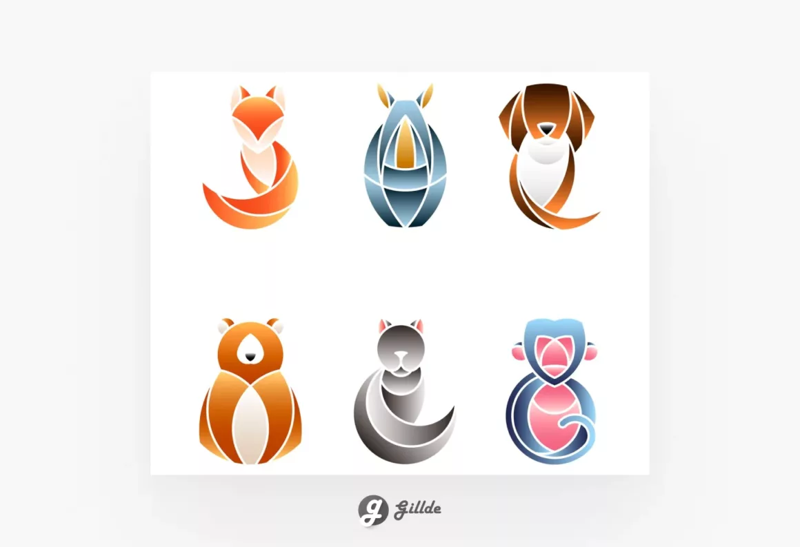 Free animal logo template