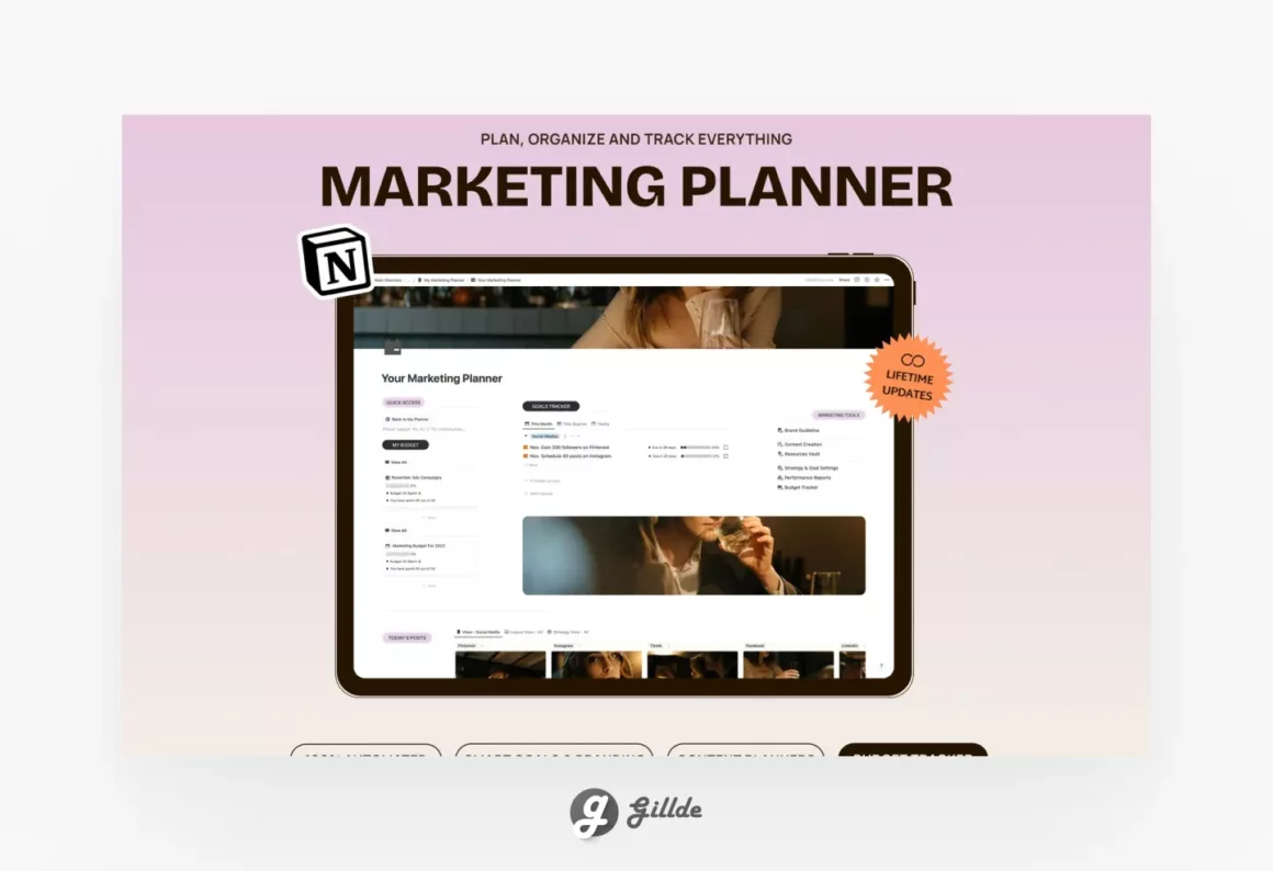 The 15 Best Notion Marketing Templates (Free Paid)