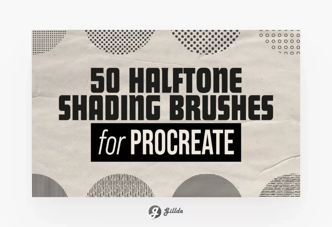 Halftone Shading Brushes