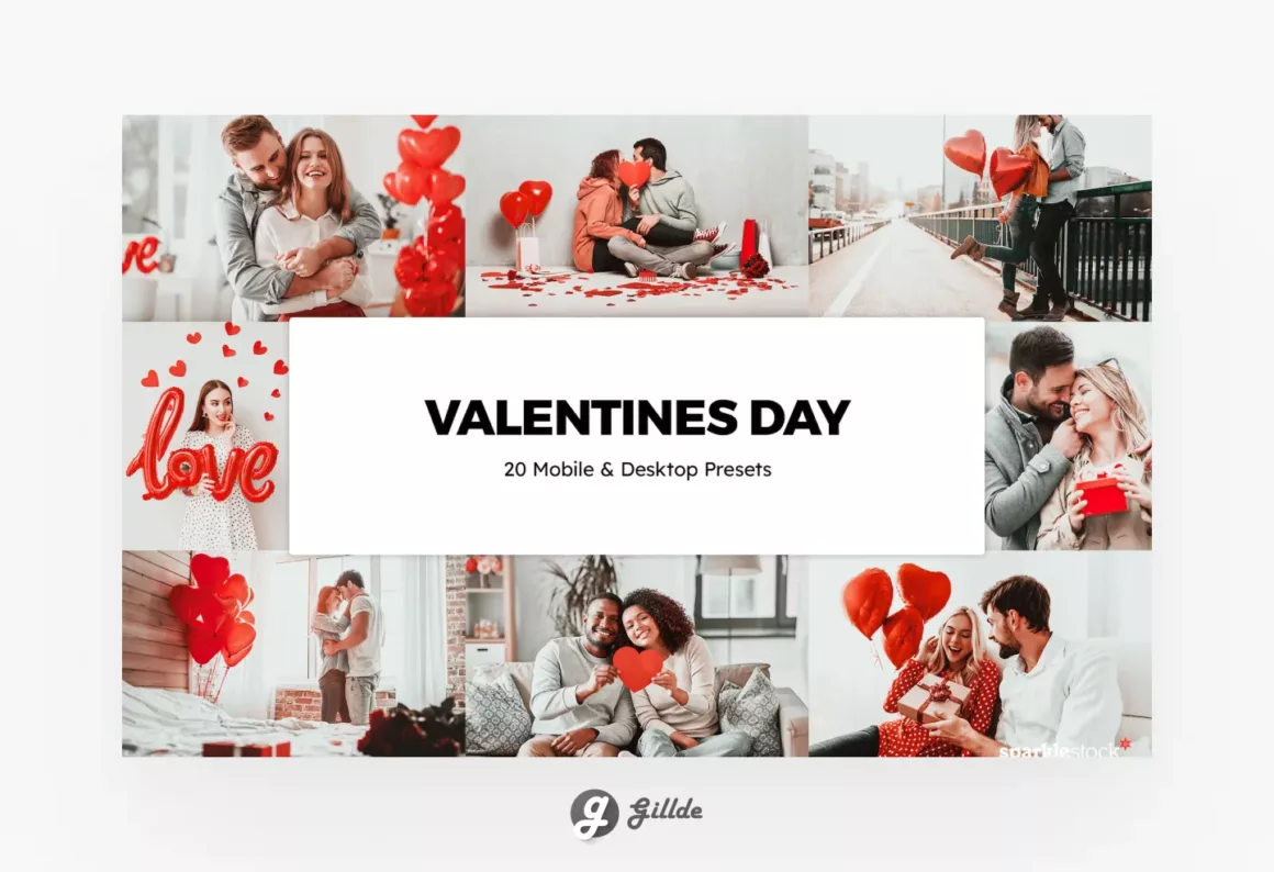 Valentine's Day Lightroom presets