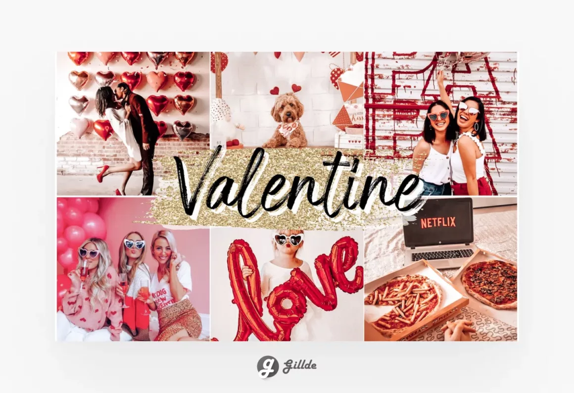 Valentine's Day Lightroom presets