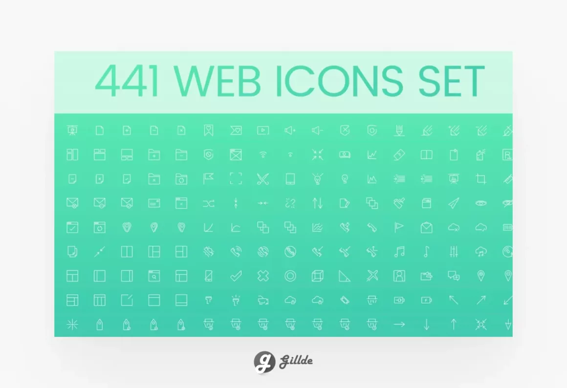 Free Flat Web Icons