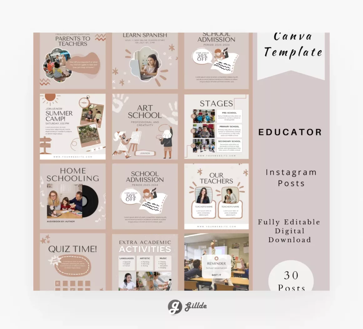 Canva Templates for Educators