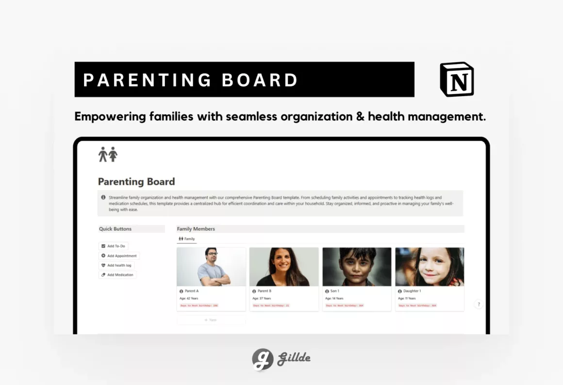 Notion Templates for Parenting