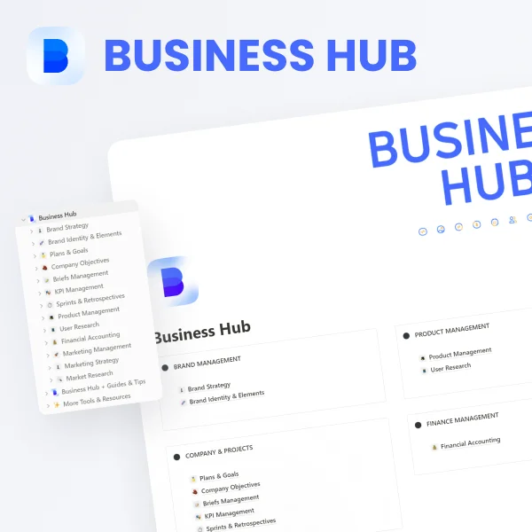 Business Hub for Notion