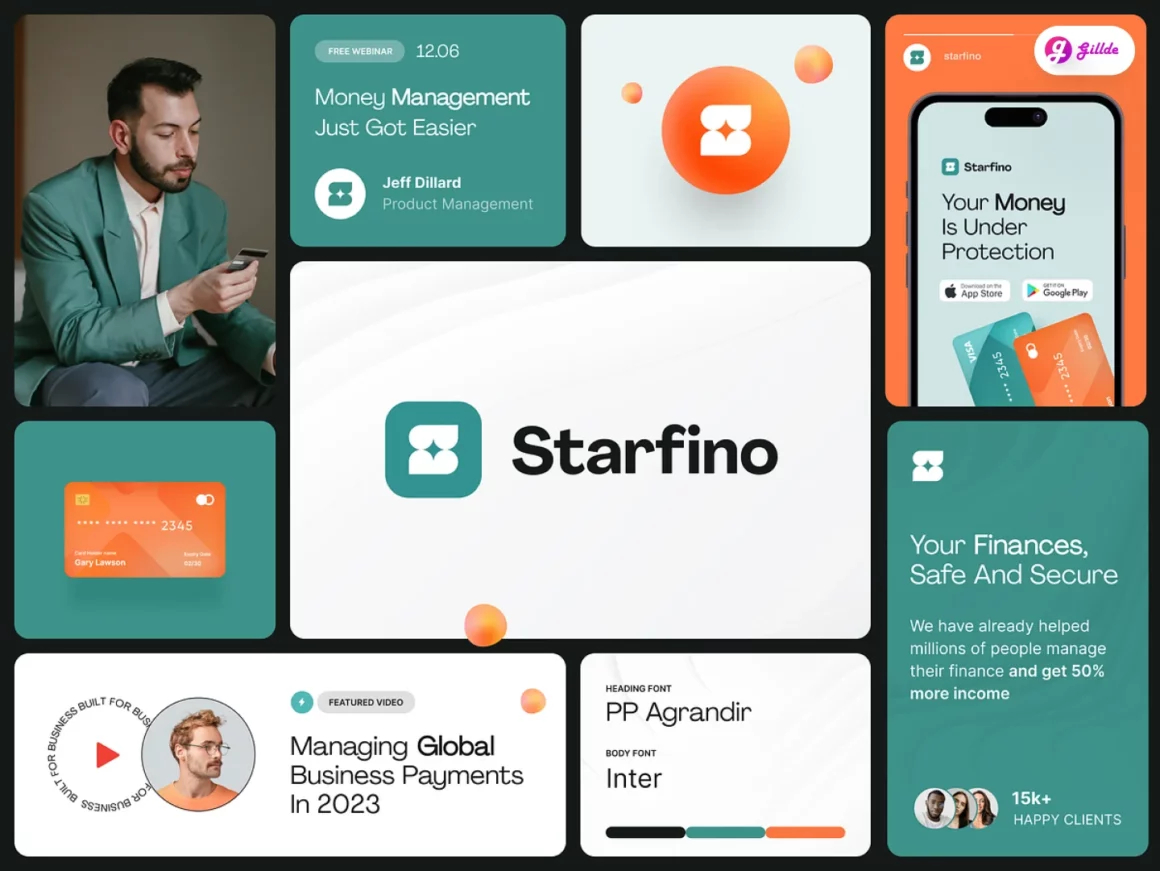 Starfino Branding, visual identity By Halo Branding