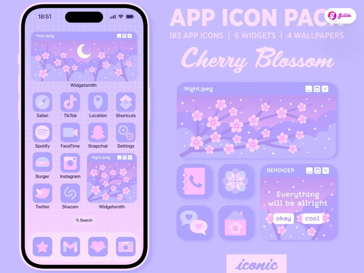 Pastel Aesthetic App Icons