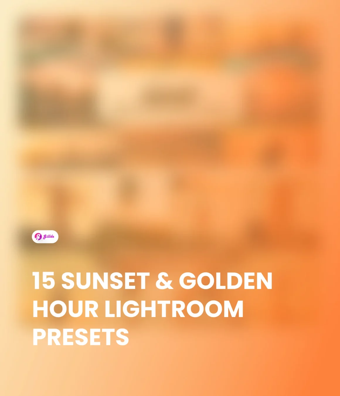 Golden Hour Lightroom