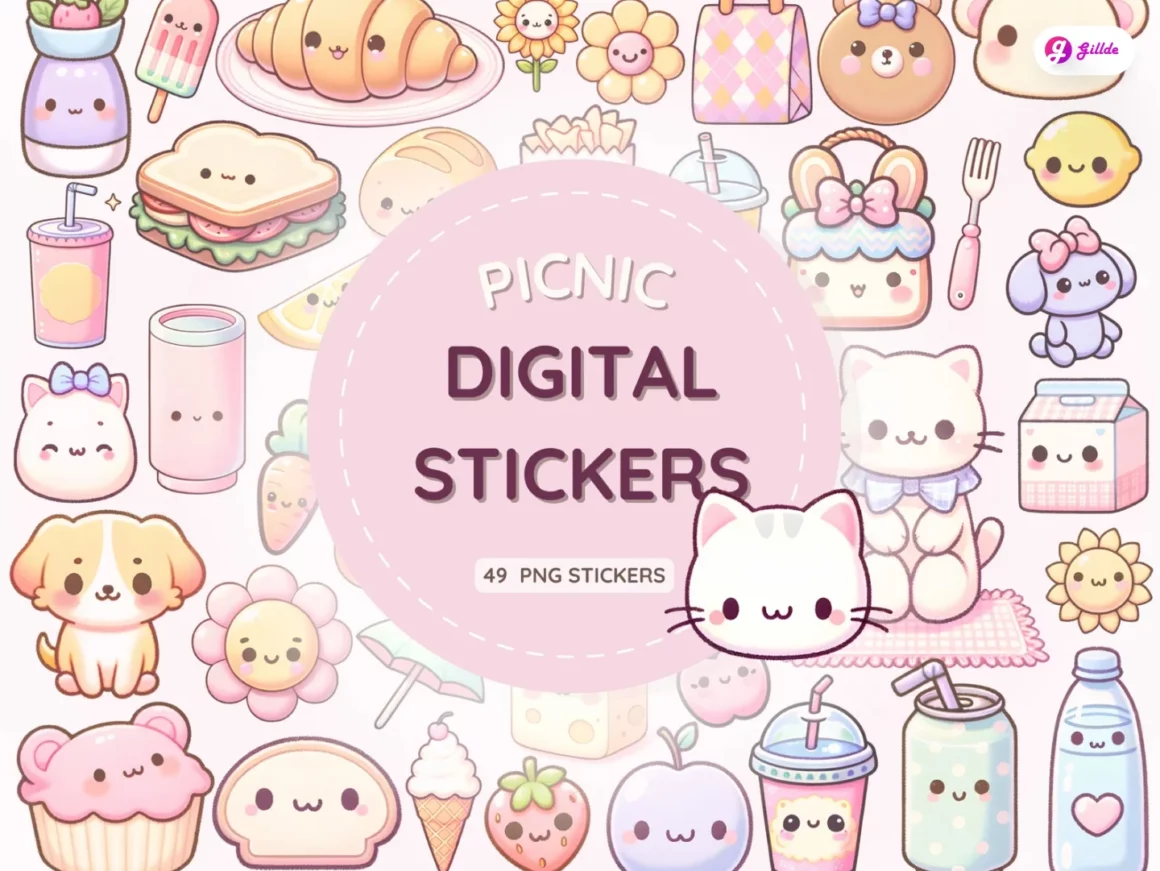 Cute Digital Planner sticker