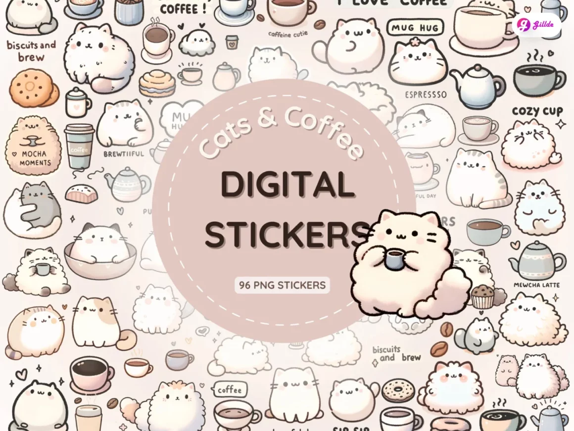 Cute Digital Planner sticker