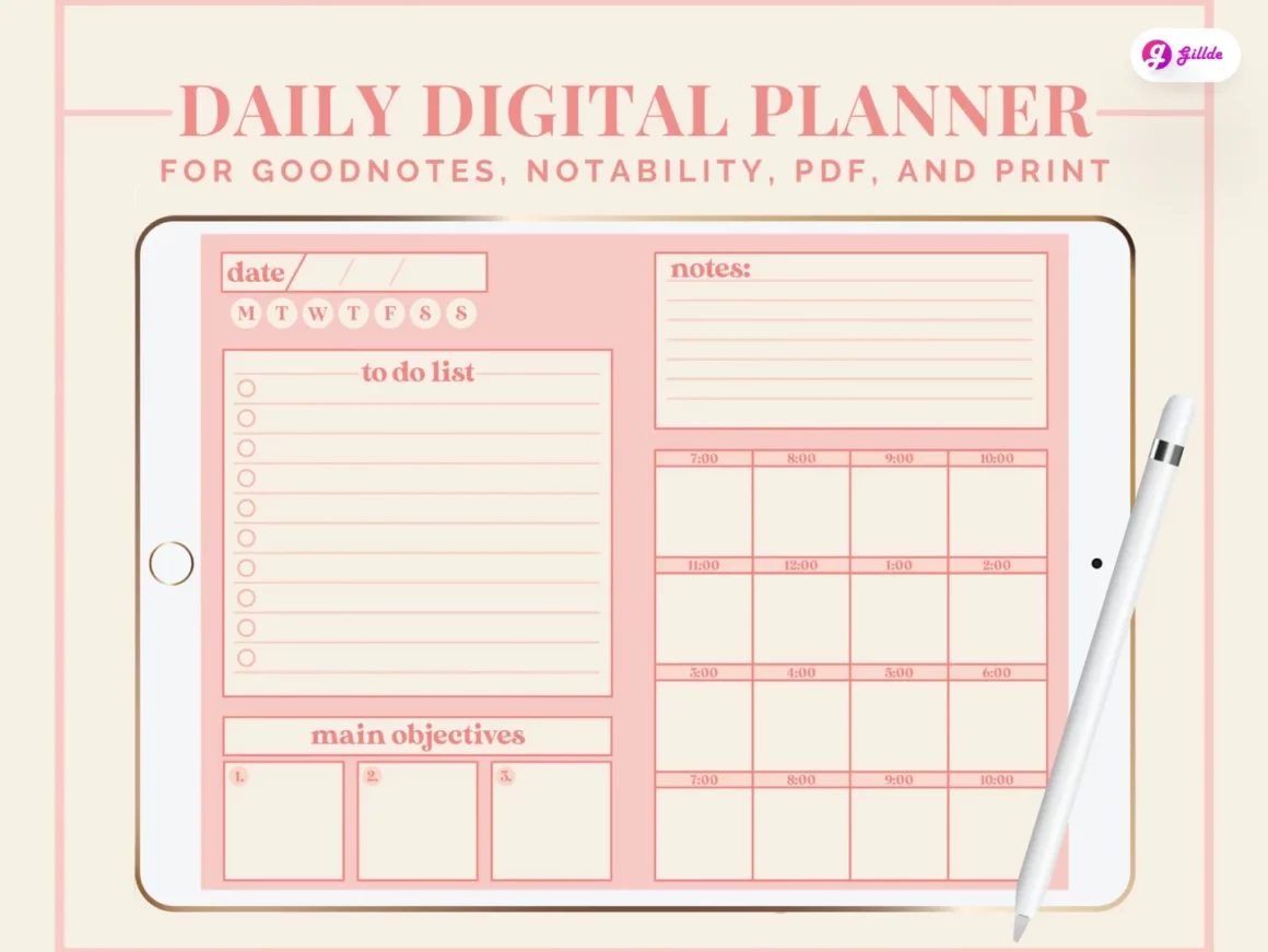 Daily Digital Planner 