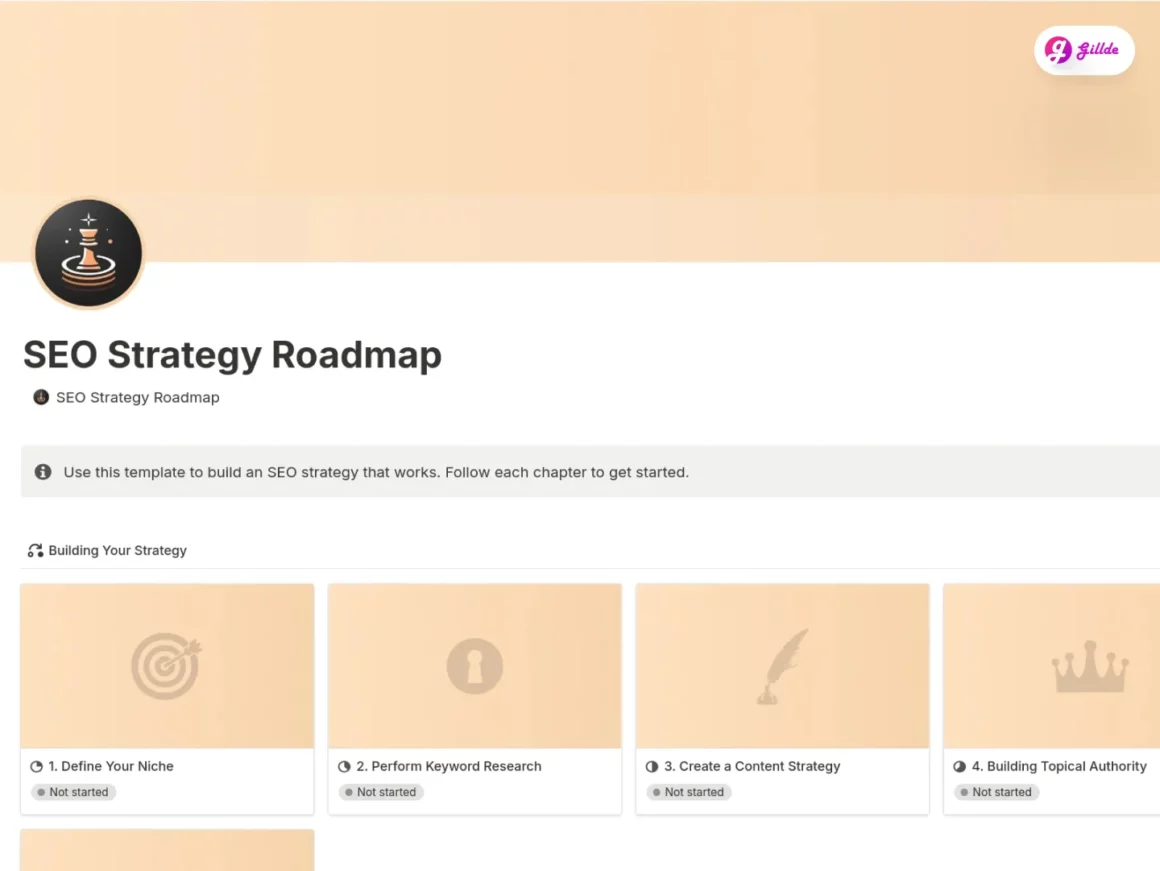 Notion SEO Template Gillde 8