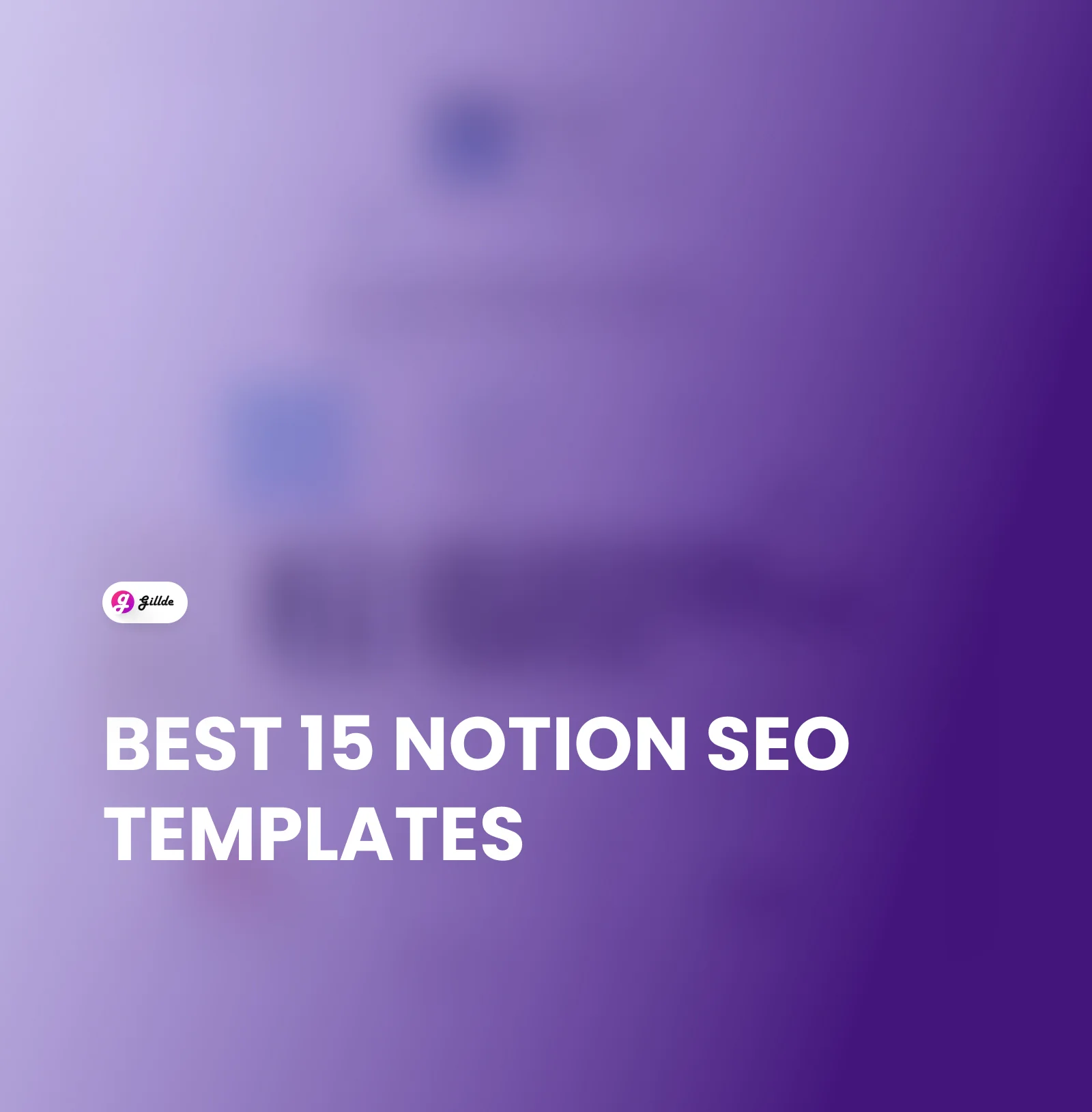 Notion SEO Template