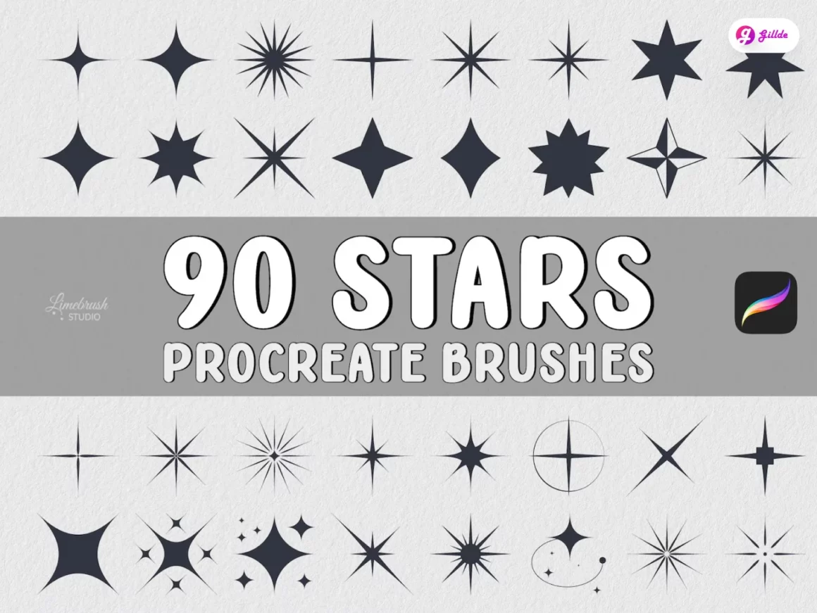 Star Brushes for Procreate