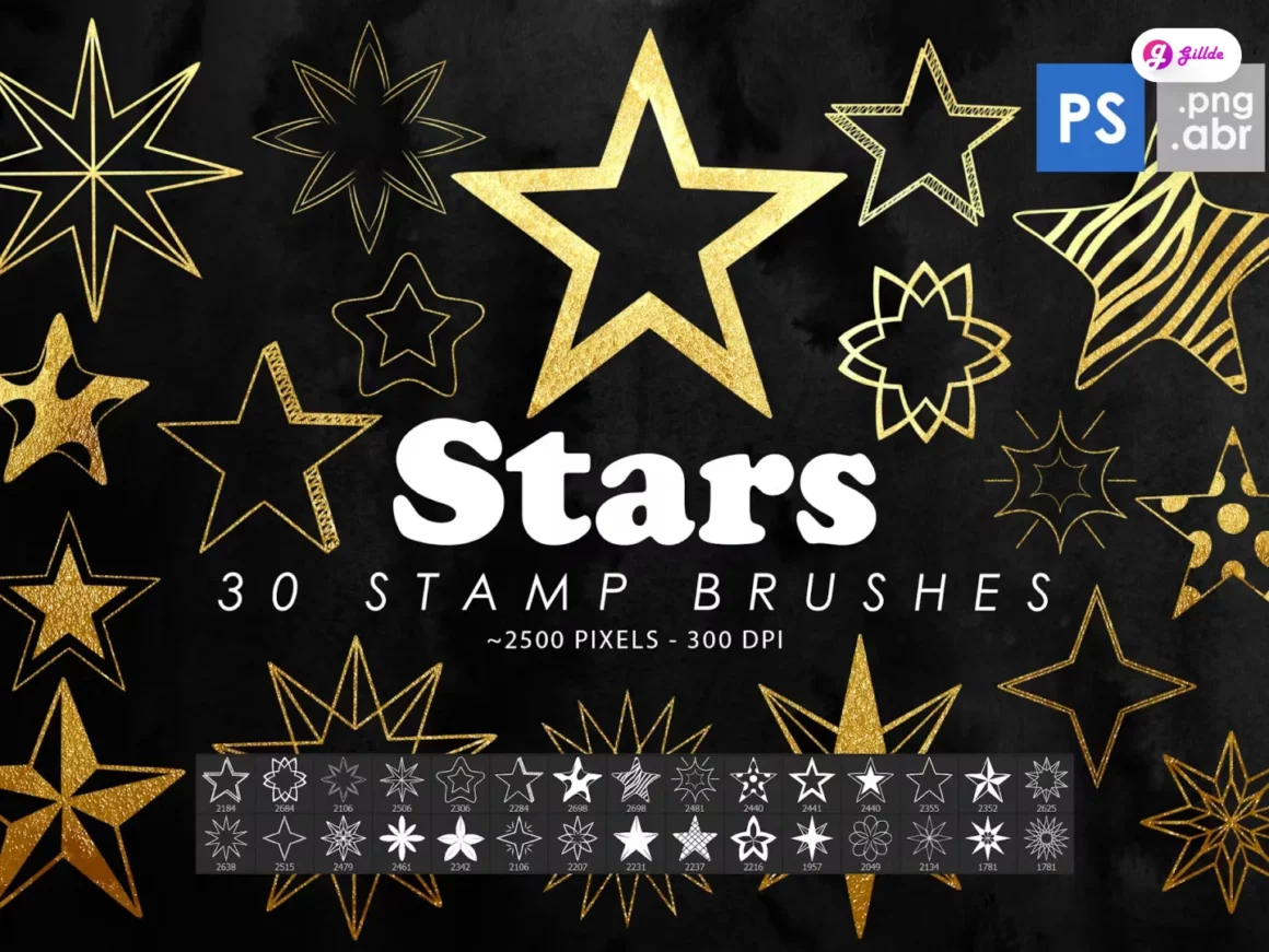 Star Brushes for Procreate