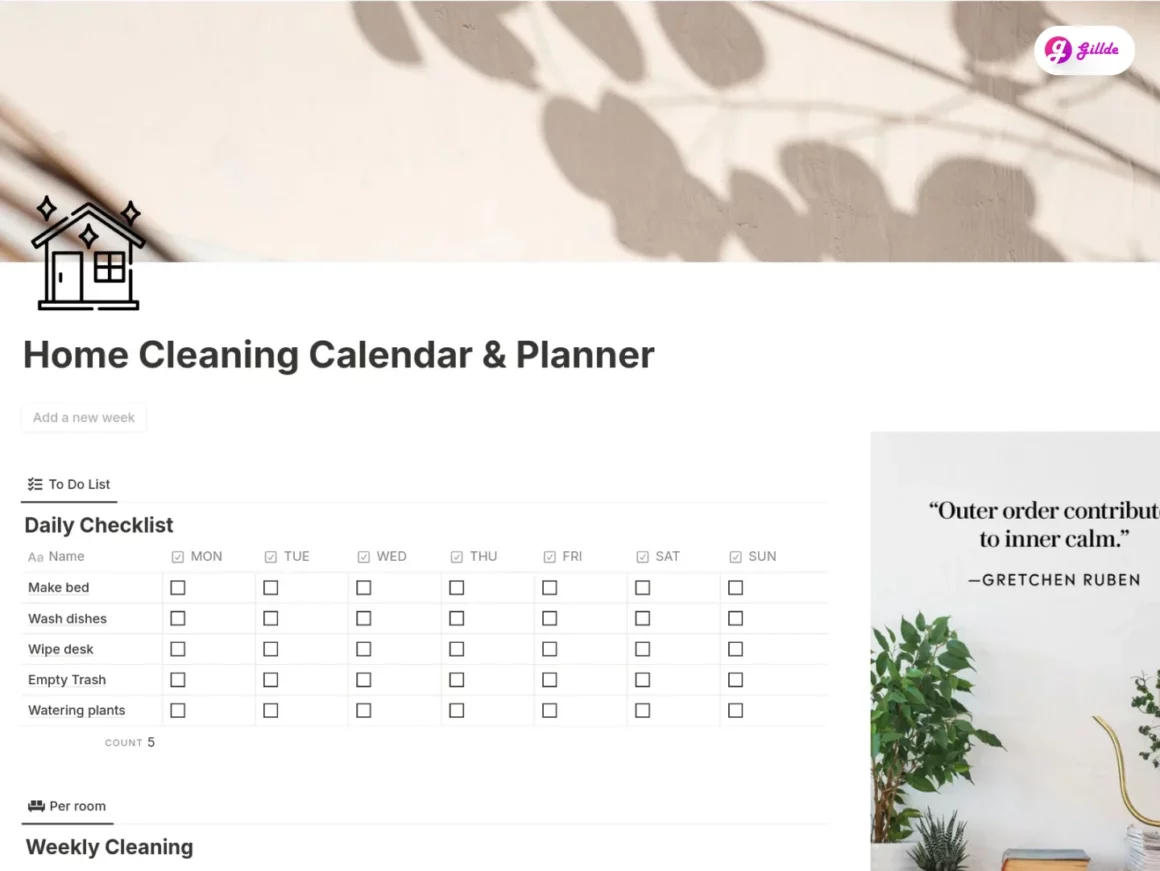 Free Notion Calendar Template