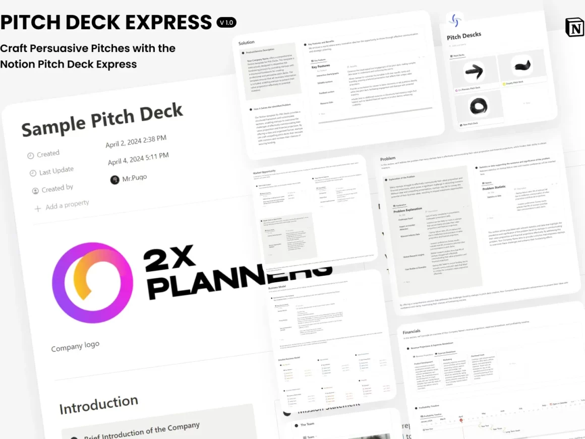 Pitch Decks