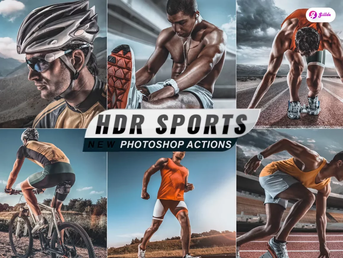 HDR Portrait Photoshop Actions