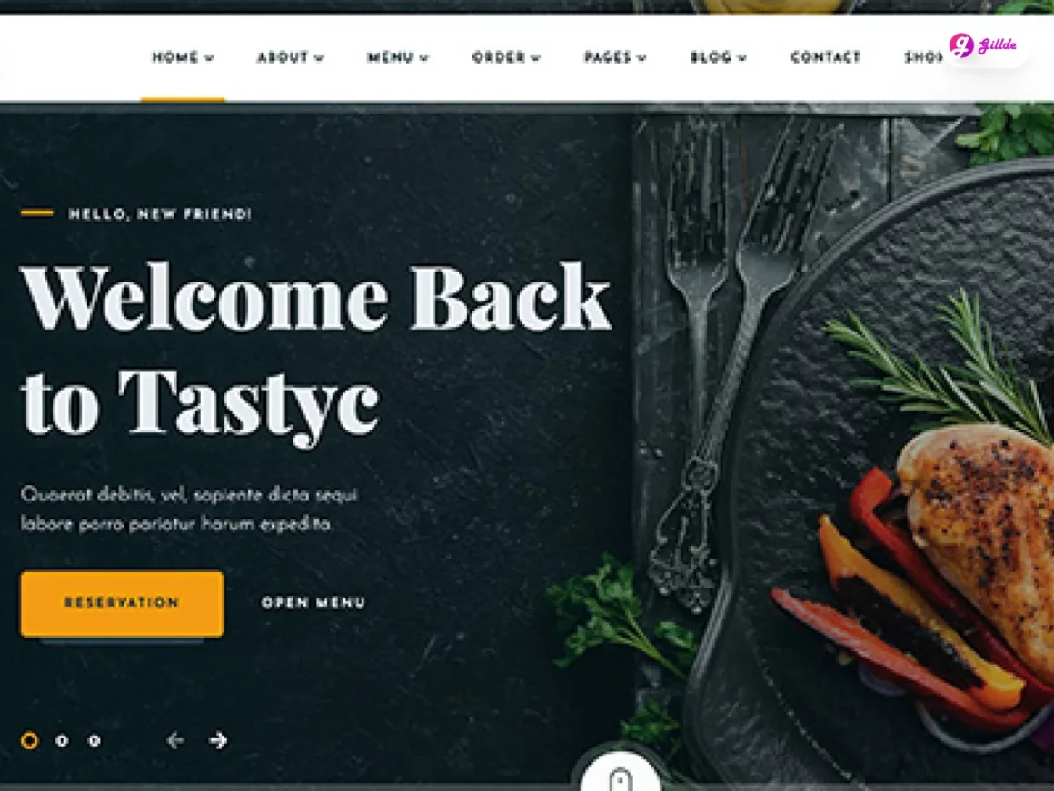 Restaurant WordPress Theme