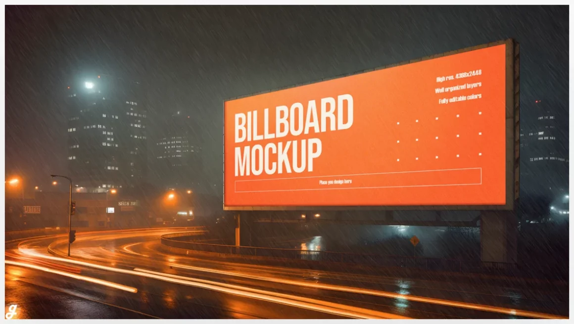 FREE Billboard Mockup PSD