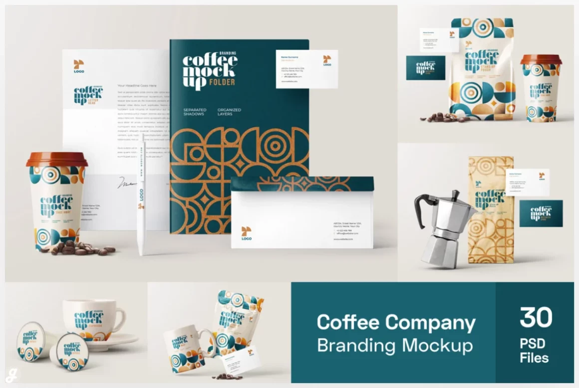 Coffee Branding Mockup Bundle