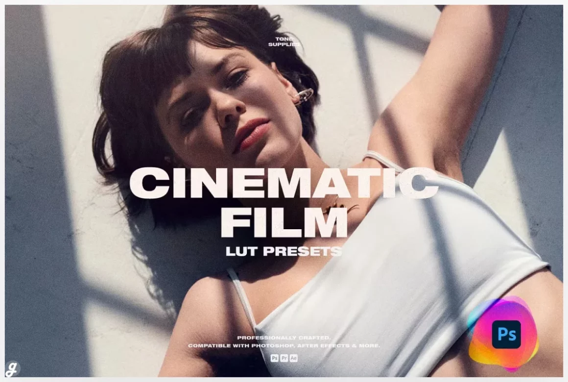 Cinematic Film LUT Presets Photoshop