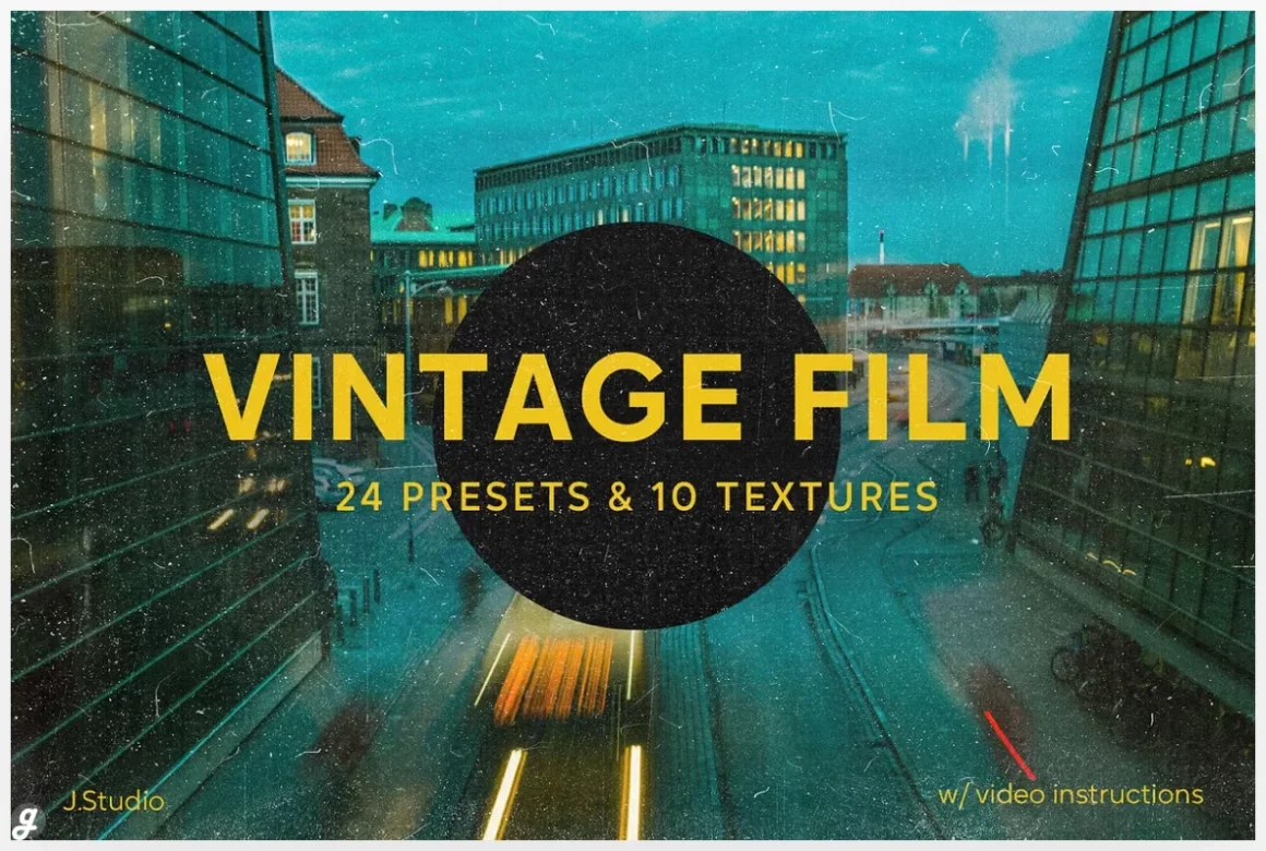 Vintage Film: LR Presets & Film Dust