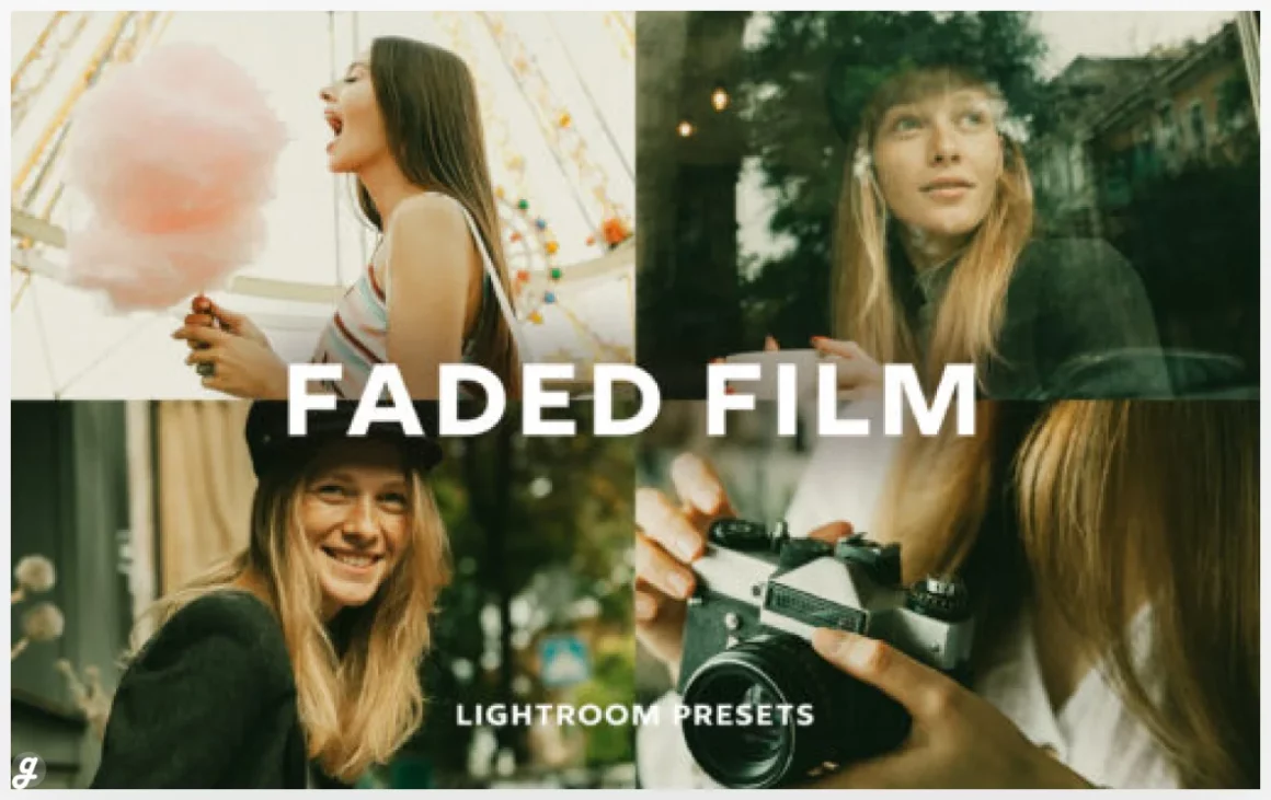 FADED FILM Lightroom Presets, Film Presets, Film Emulation