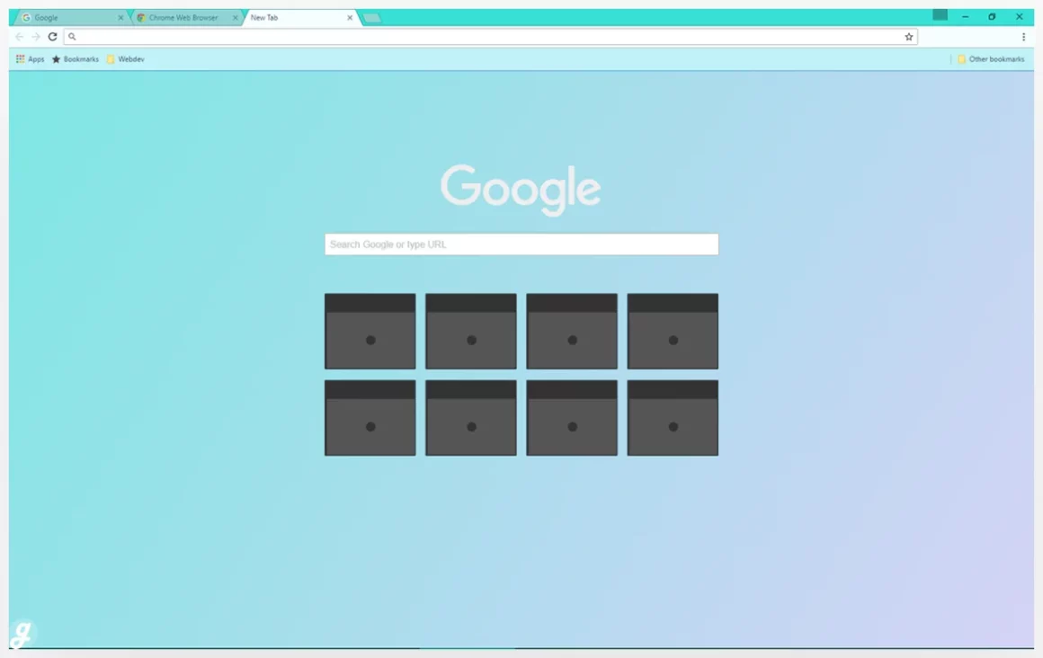 Sooth Gradient Aesthetic Google Chrome Themes