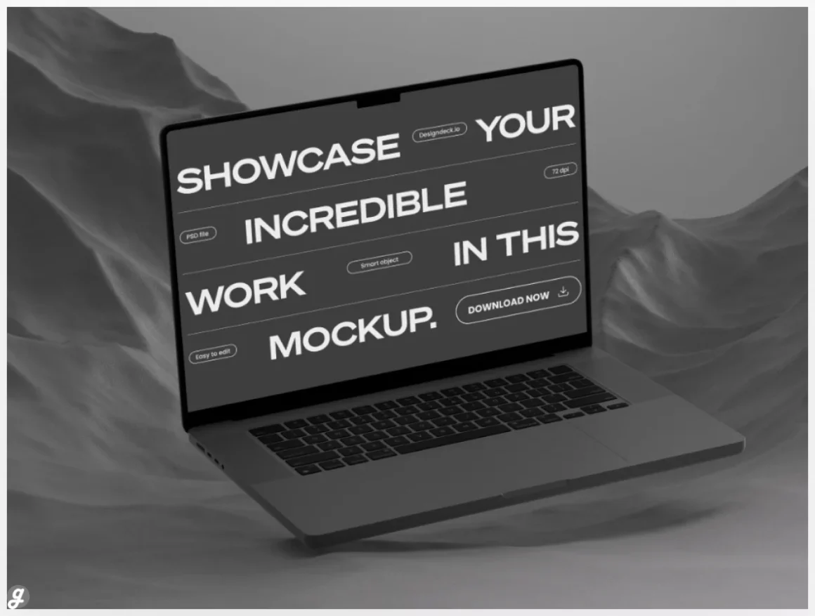 Macbook Pro + Air Mockup - 11 PSD Mockups