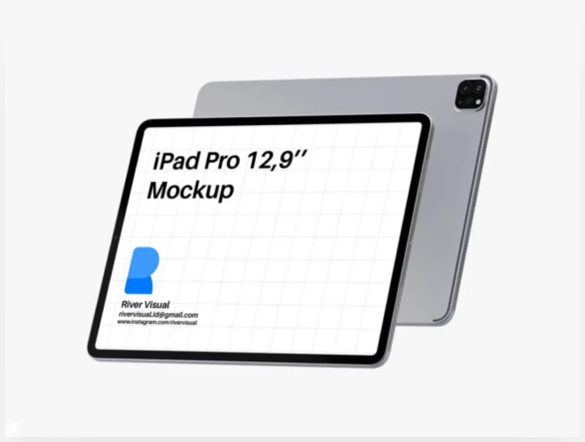 iPad Pro (12.9 inch) Mockup