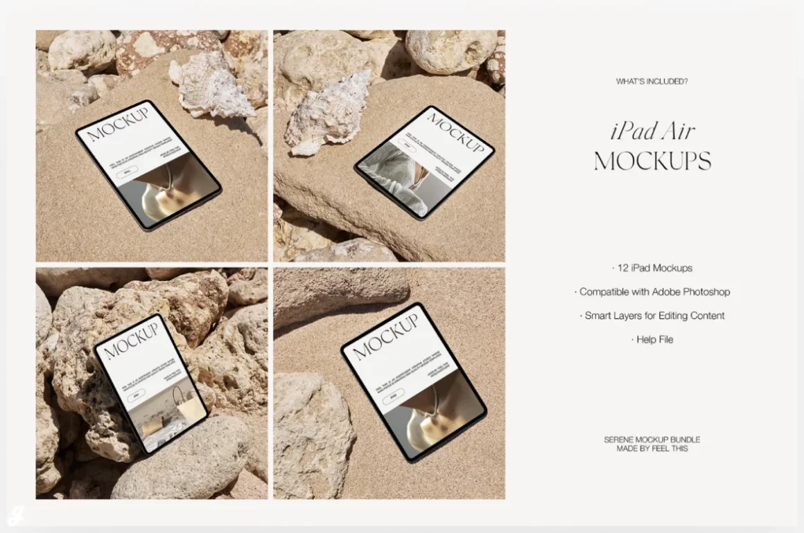 Mockup Bundle | iPhone 14 Pro iPad MacBook Mockups PSD