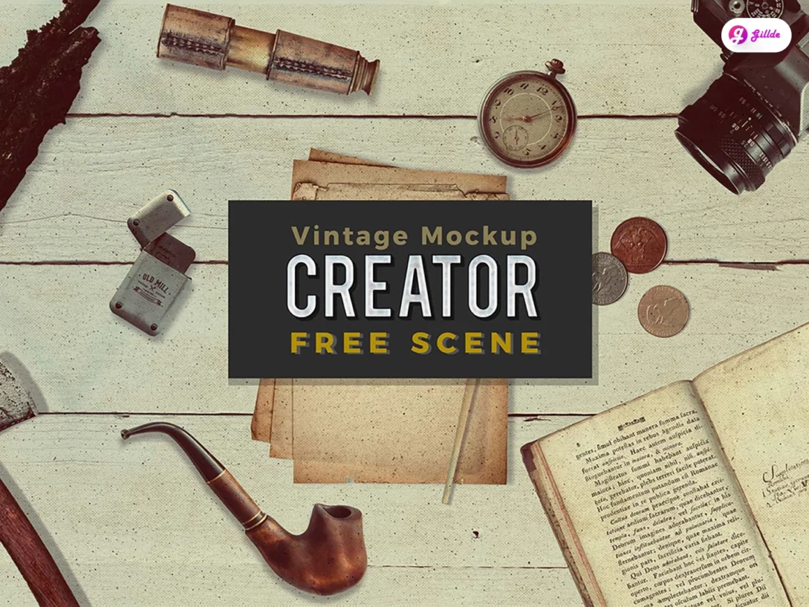 Free Vintage Mockup